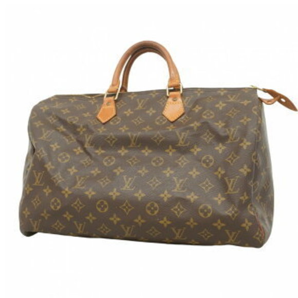 Louis Vuitton Monogram Speedy Handbag Brown - Picture 1 of 9